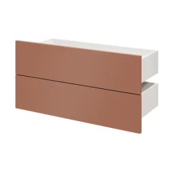 Tiroir GoodHome Atomia terracotta H. 18,5 x l. 74,7 x P. 30 cm vendu par 2