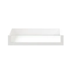 Tiroir intérieur avec façade verre blanc GoodHome Atomia H.17 x L. 93,7 x P.50 cm