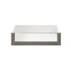 Tiroir intérieur avec façade verre effet chêne grisé GoodHome Atomia H. 17 x L. 71,4 x P. 50 cm
