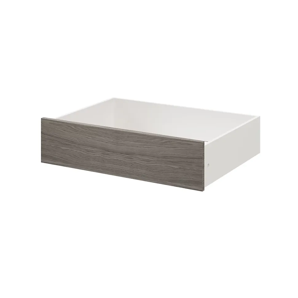 Tiroir intérieur effet chêne grisé GoodHome Atomia H. 17 x L. 71,4 x P. 50 cm