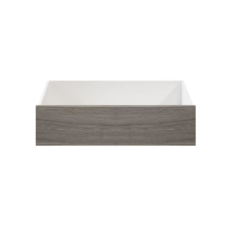 Tiroir intérieur effet chêne grisé GoodHome Atomia H. 17 x L. 71,4 x P. 50 cm