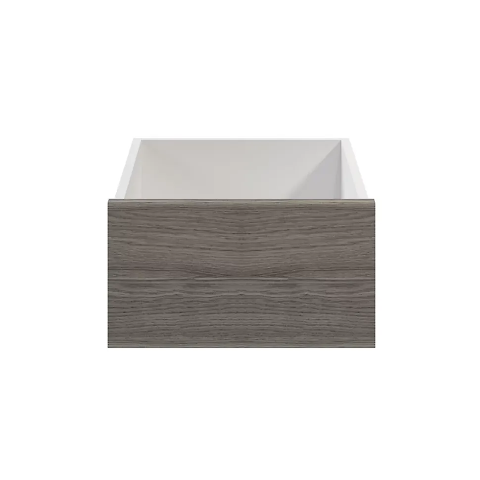 Tiroir intérieur effet chêne grisé GoodHome Atomia H. 17 x L. 33,9 x P. 39 cm