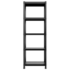 Titan S - Étagère modulaire 5 niveaux 60x30xH180 cm en résine noire