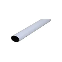 Tringle de penderie métal blanc Ø2,5 x 100 cm