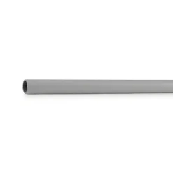 Tringle de penderie ronde acier blanc Ø1,8 x 150 cm