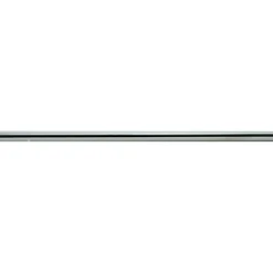 Tringle de penderie ronde métal chromé Ø2,5 x 100 cm