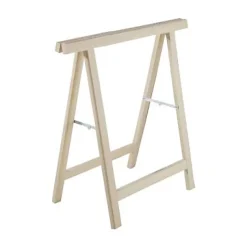 Tréteau en bois hêtre Form L. 80 cm x H. 80 cm