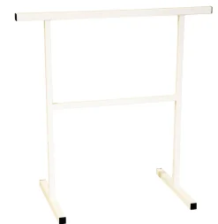 Tréteau fixe en métal époxy CQFD Solid blanc H. 74 cm
