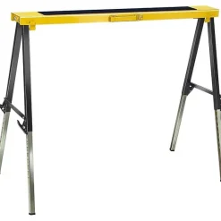 Tréteau pliable avec pieds téléscopique capacité 120 kg