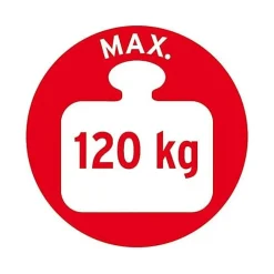 Tréteau pliable avec pieds téléscopique capacité 120 kg