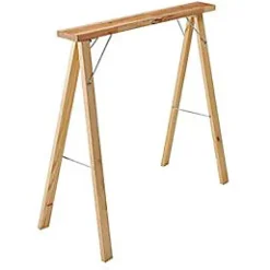 Tréteau pliable L. 79,5 cm Kipli bois pin massif