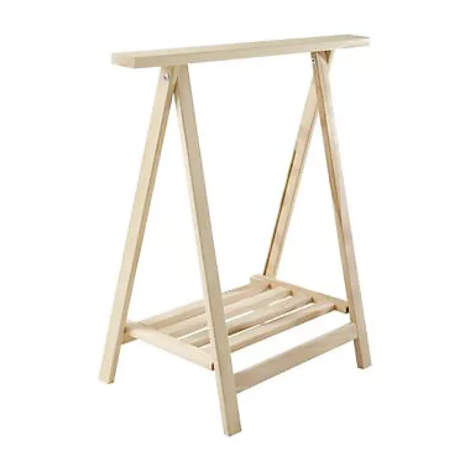 Tréteau pliant en hêtre Charpak 75 x 75 cm