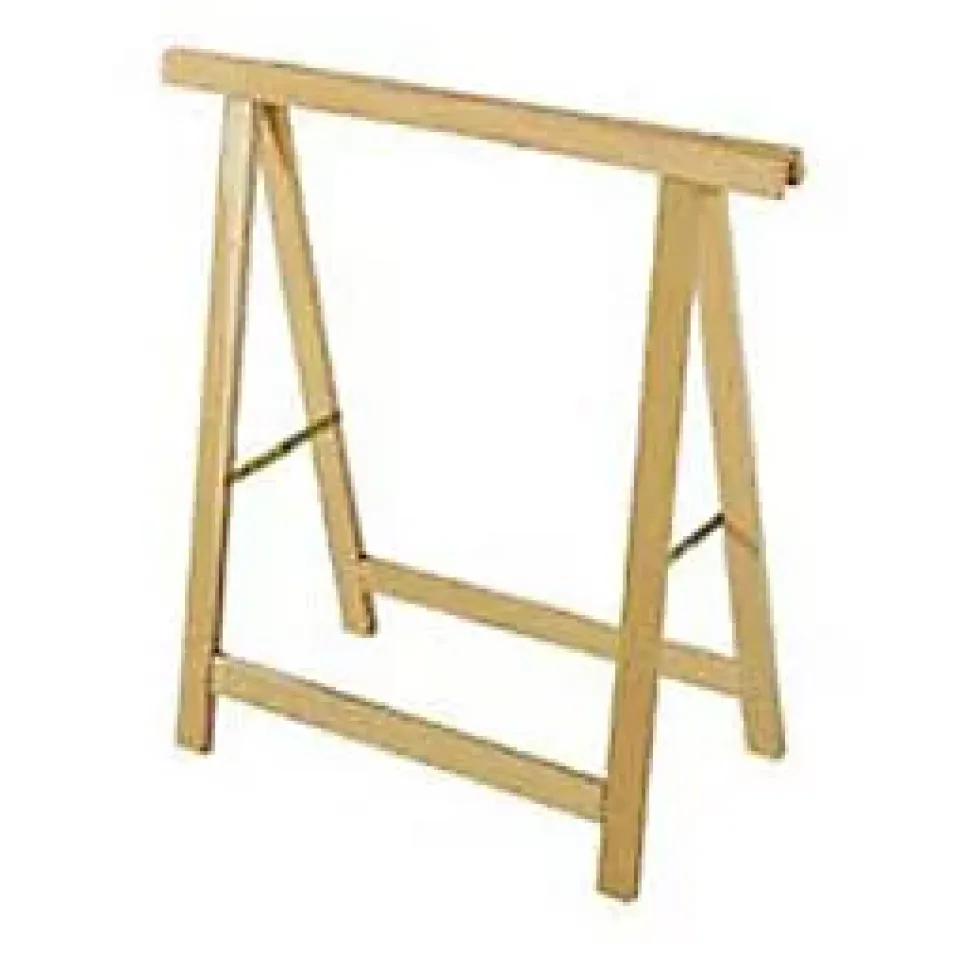 Tréteau pliant en hêtre Section 75 x 75 cm