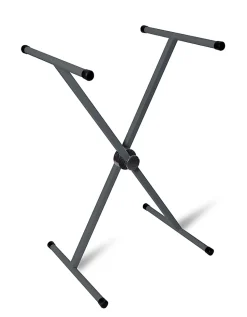 Tréteau pliant multifonction en acier époxy CQFD Campus anthracite H. 38 à 95 cm