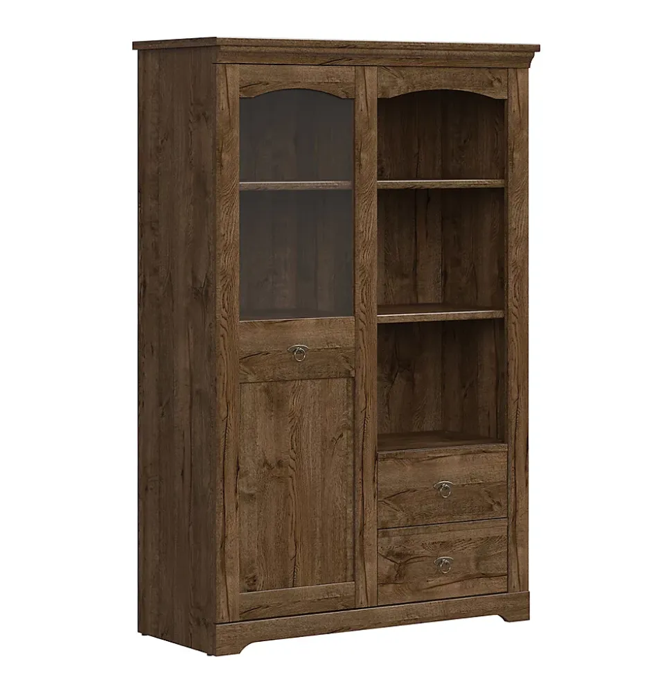 Vaisselier 1 porte 2 tiroirs Noe Bois