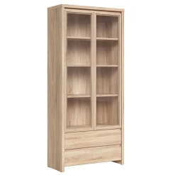 Vaisselier 2 portes 2 tiroirs Soren Bois