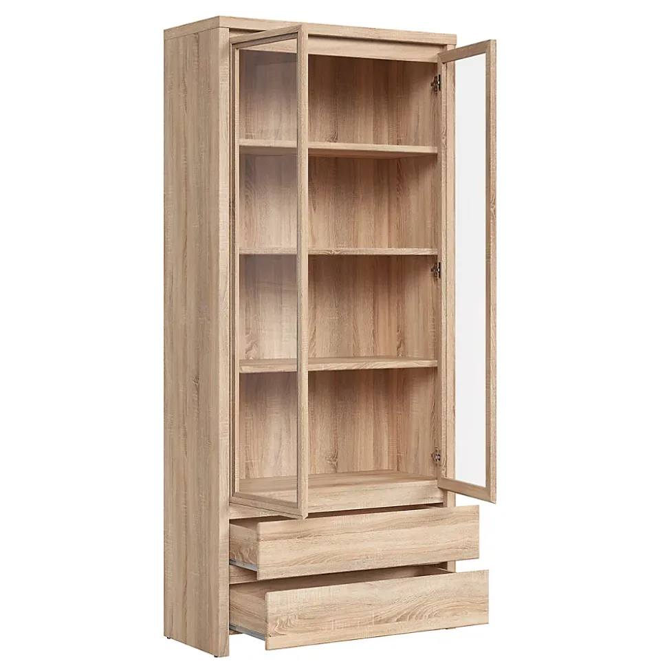 Vaisselier 2 portes 2 tiroirs Soren Bois