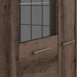 Vaisselier 2 portes Adam Bois fonce