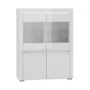 Vaisselier 4 portes LED inclus Kasla Blanc