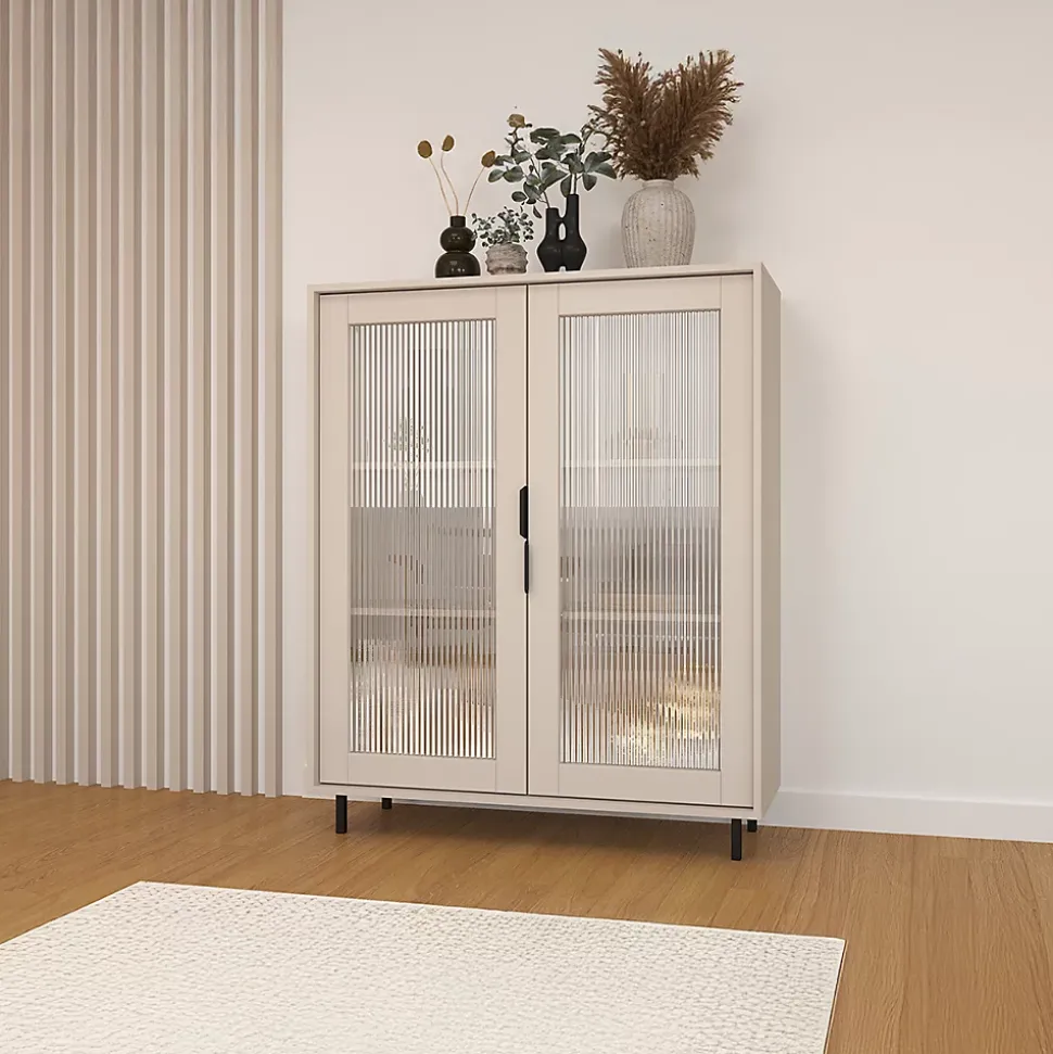Vaisselier 2 portes Soly Cachemire