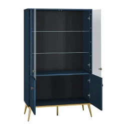Vaisselier 4 portes Thalia Bleu