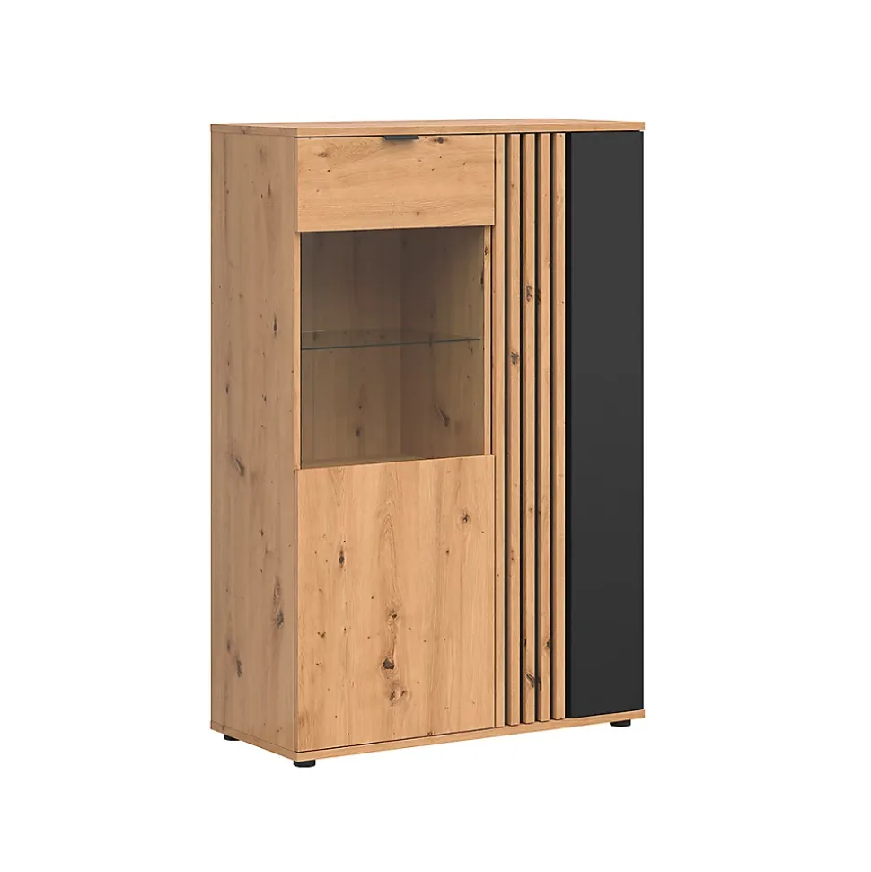Vaisselier bas 2 portes Ezra Bois