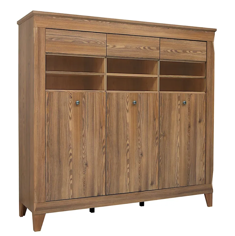 Vaisselier bas 3 portes Raya Bois