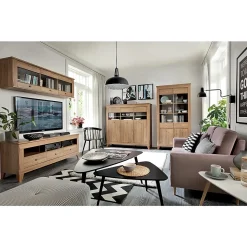 Vaisselier bas 3 portes Raya Bois