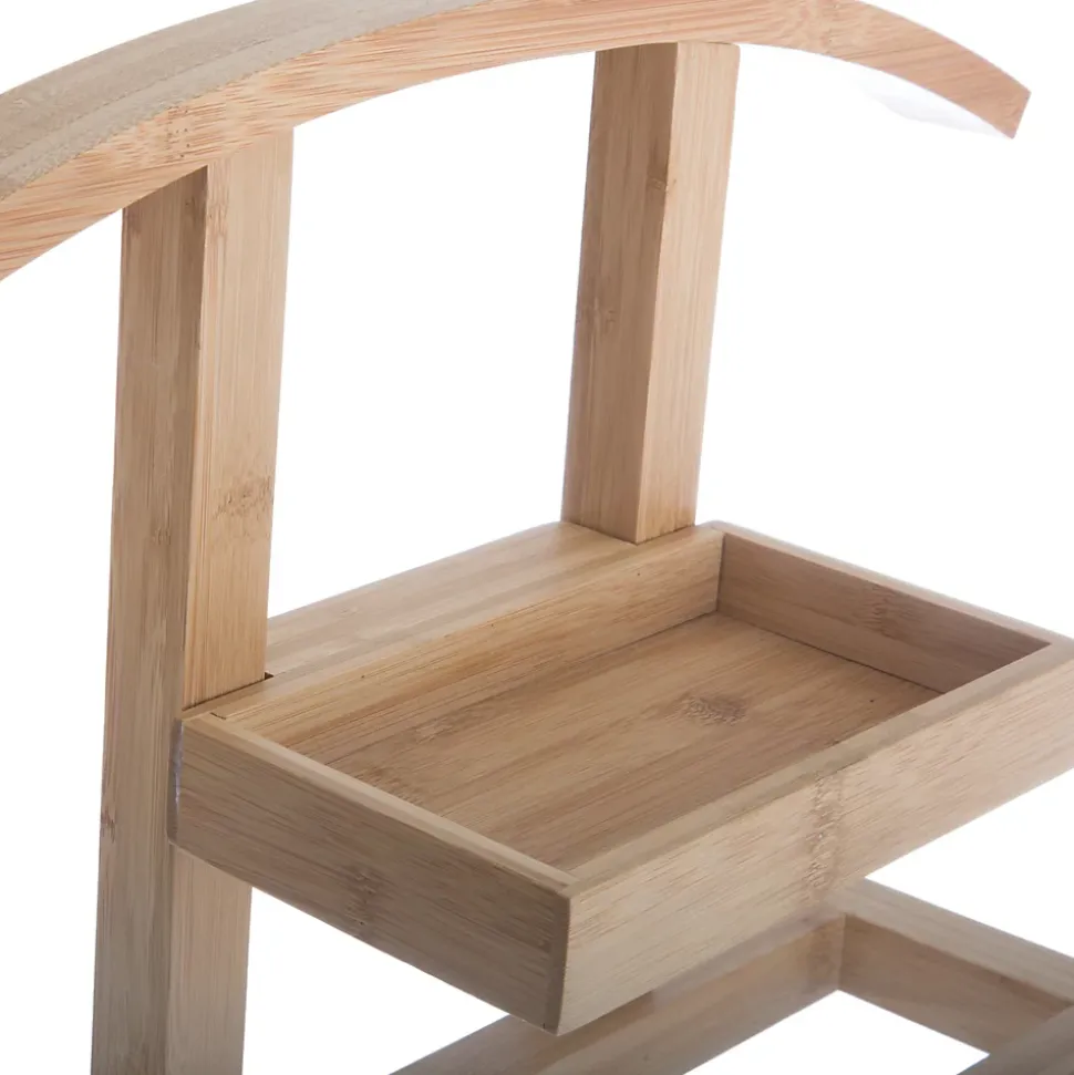 Valet avec vide poche 5Five H.113 cm bambou