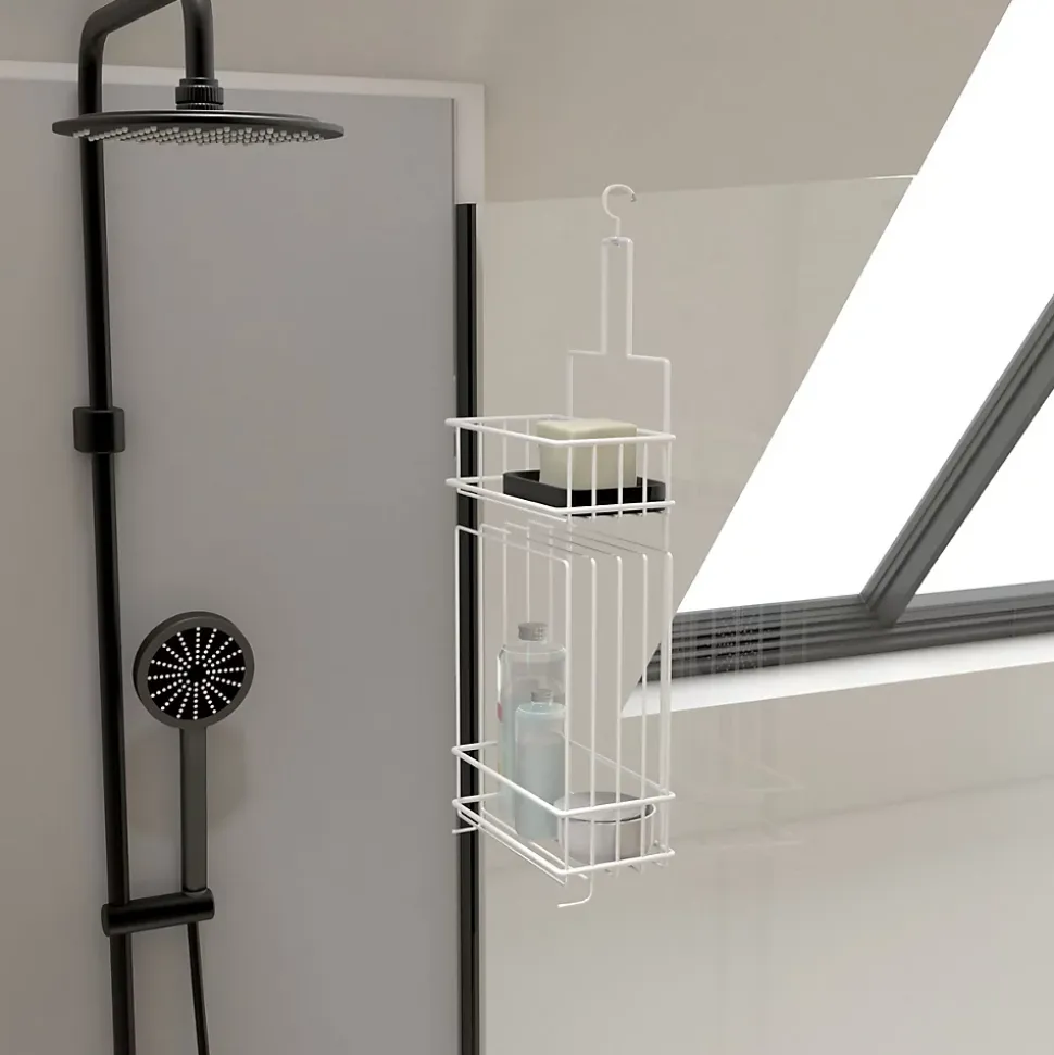 Valet Blanc suspendu 50x20x10 - LOU