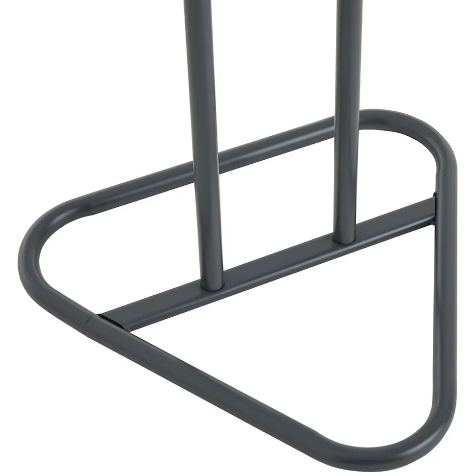 Valet CAMILO, en métal laqué gris