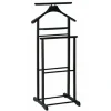 Valet de Chambre en Bois "Veoh" 102cm Noir