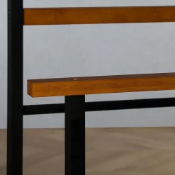 Valet de chambre KANNA, en bambou - Coloris noir et vintage
