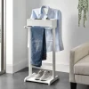Valet de chambre Lulboll avec boîte ouvrable bois de pin blanc en.casa