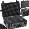 Valise de protection matériel photo en Coque dure robuste noir