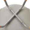 VERANA - Ensemble Table en Verre + 4 Chaises PP Gris