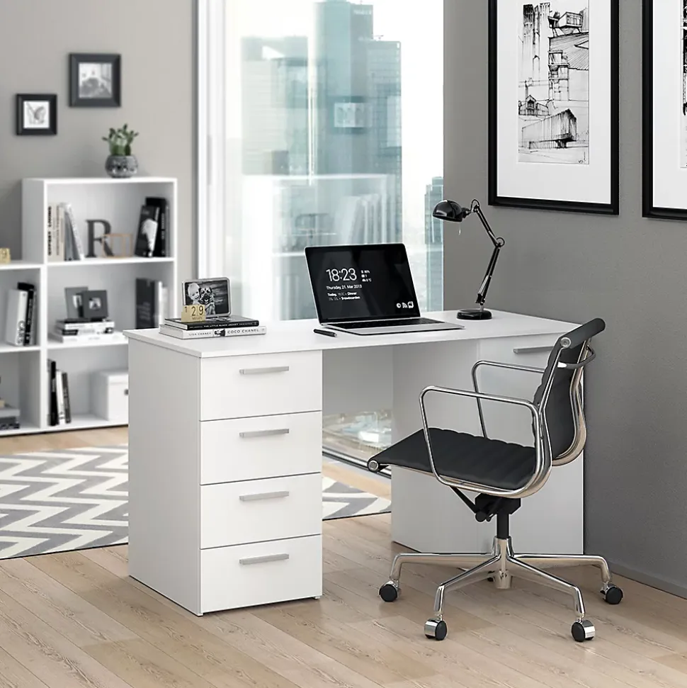 Vicco Bureau Blanc 137 x 60 cm
