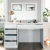 Vicco Coiffeuse Blanc 120cm