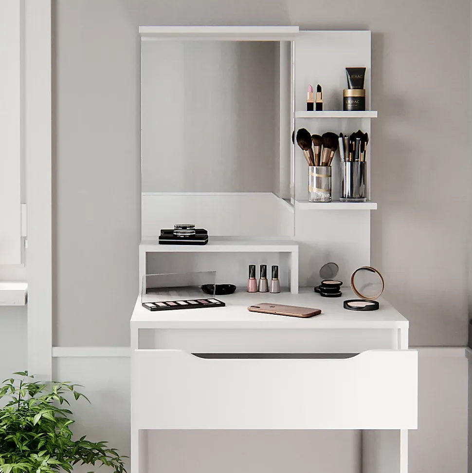 Vicco Coiffeuse Blanc, 60, cm