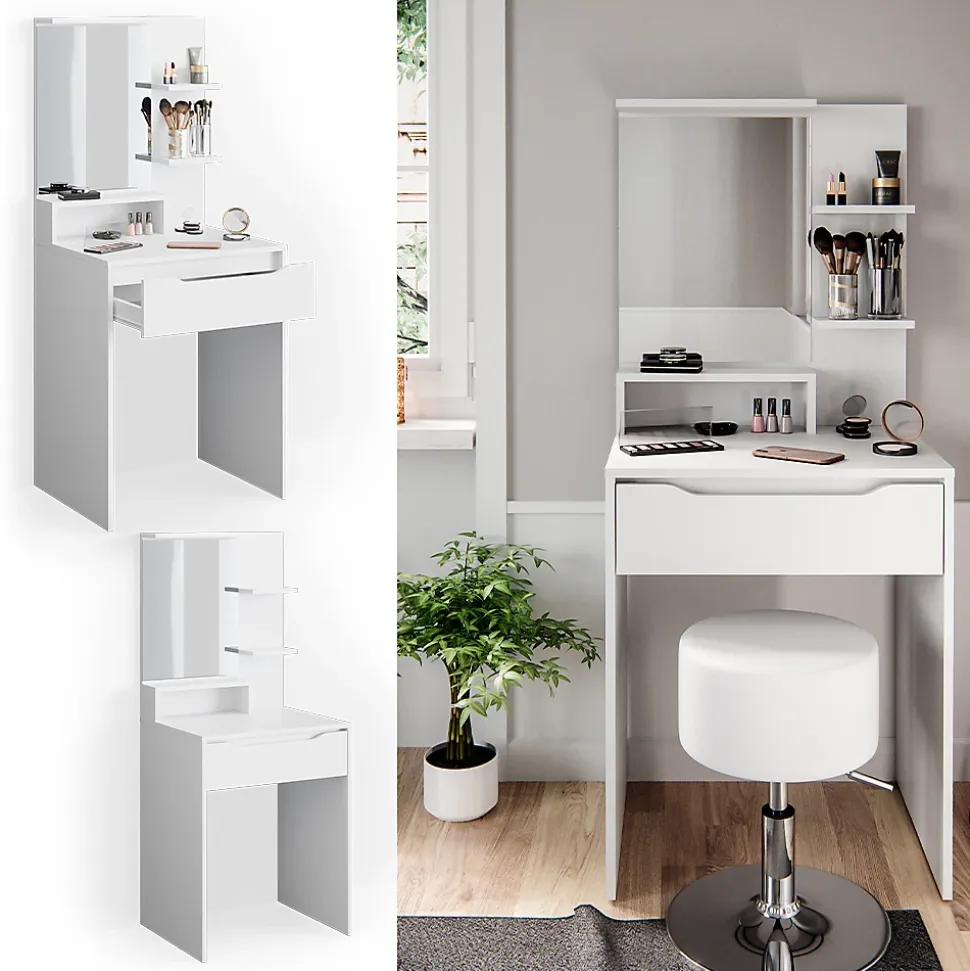Vicco Coiffeuse Blanc, 60, cm