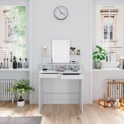 Vicco Coiffeuse Blanc 80 cm
