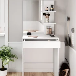 Vicco Coiffeuse Blanc 60 cm