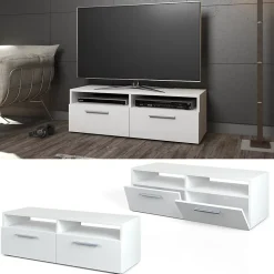 Vicco Meuble tv Blanc 95 x 38 cm