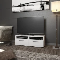 Vicco Meuble tv Blanc 95 x 38 cm