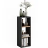 Vicco Armoire à chaussures Anthracite/chêne doré 30x80.1cm