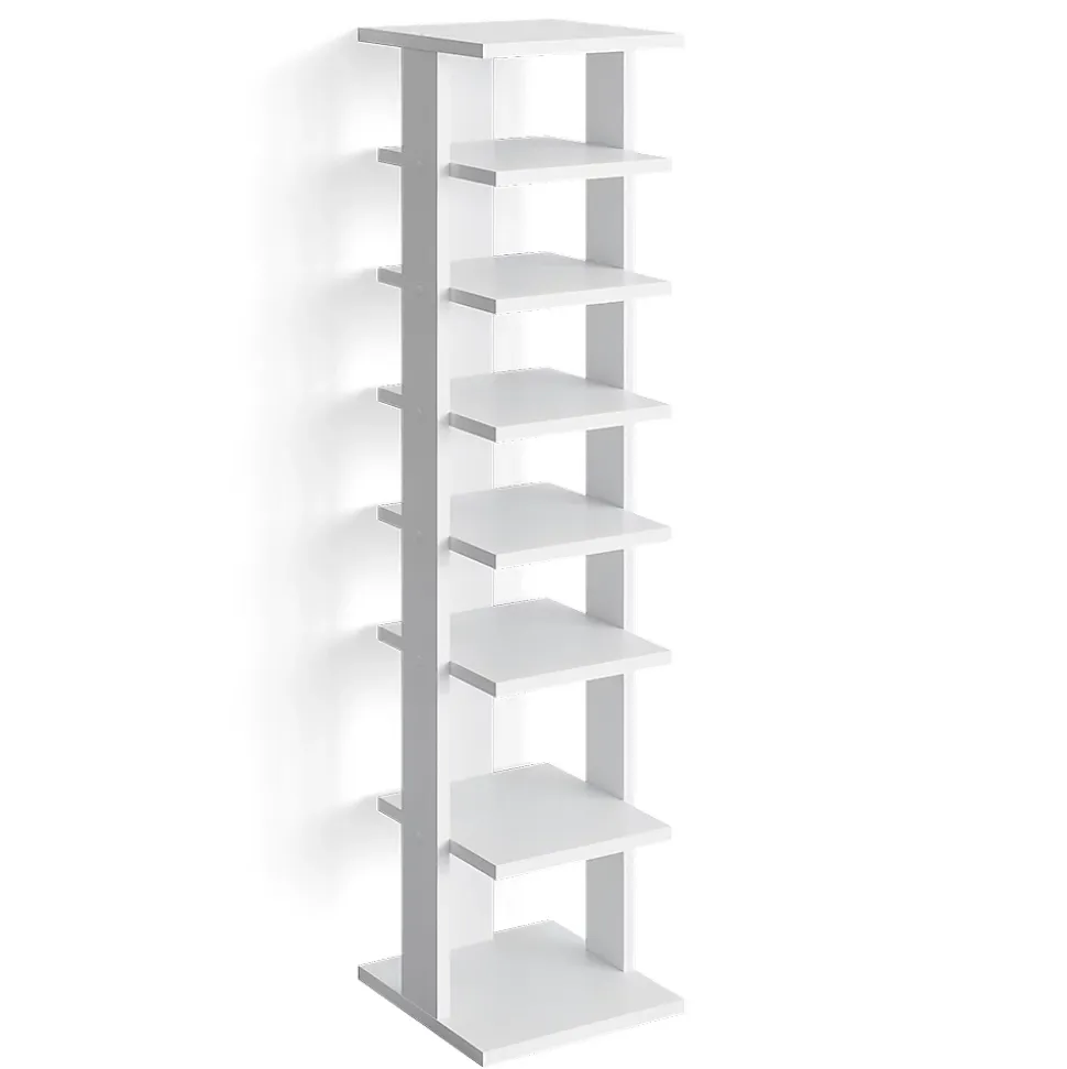 Vicco Armoire à chaussures Blanc 26.7x110cm