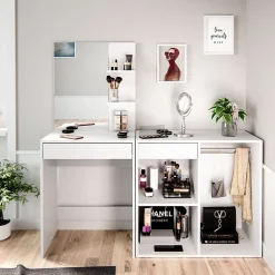 Vicco Armoire dappoint Blanc 80.1x75cm