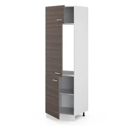 Vicco Armoire haute universelle Gris 60cm avec portes