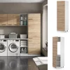 Vicco Armoire haute universelle Sonoma 60cm avec portes