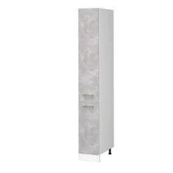 Vicco Armoire haute universelle Béton 30cm avec portes